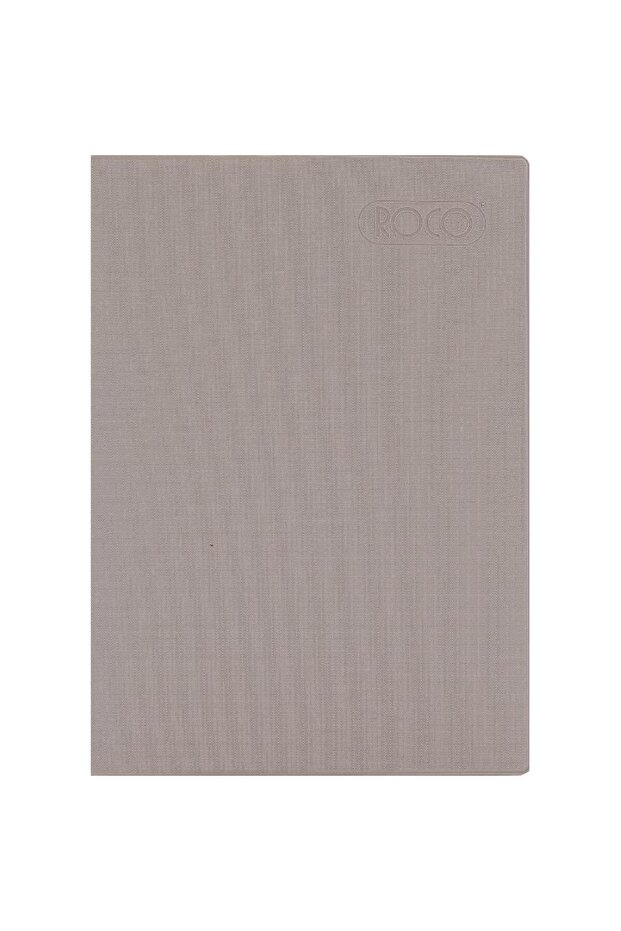 Neon Light Grey Lined Notebook A5 - 40 Sheets - 2