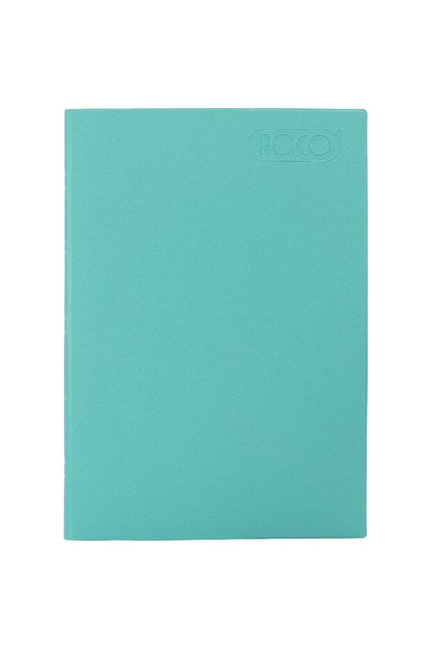 دفتر ملاحظات مسطر باللون الأخضر النيون A4 - 40 ورقة - 1