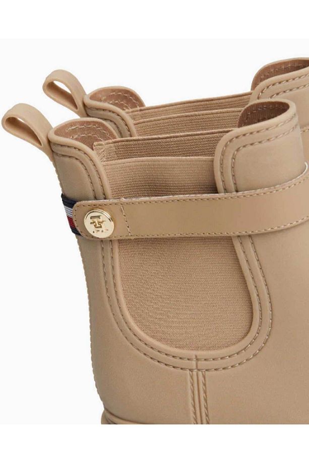 Stud Rubberised Nautical Rainboot - 4