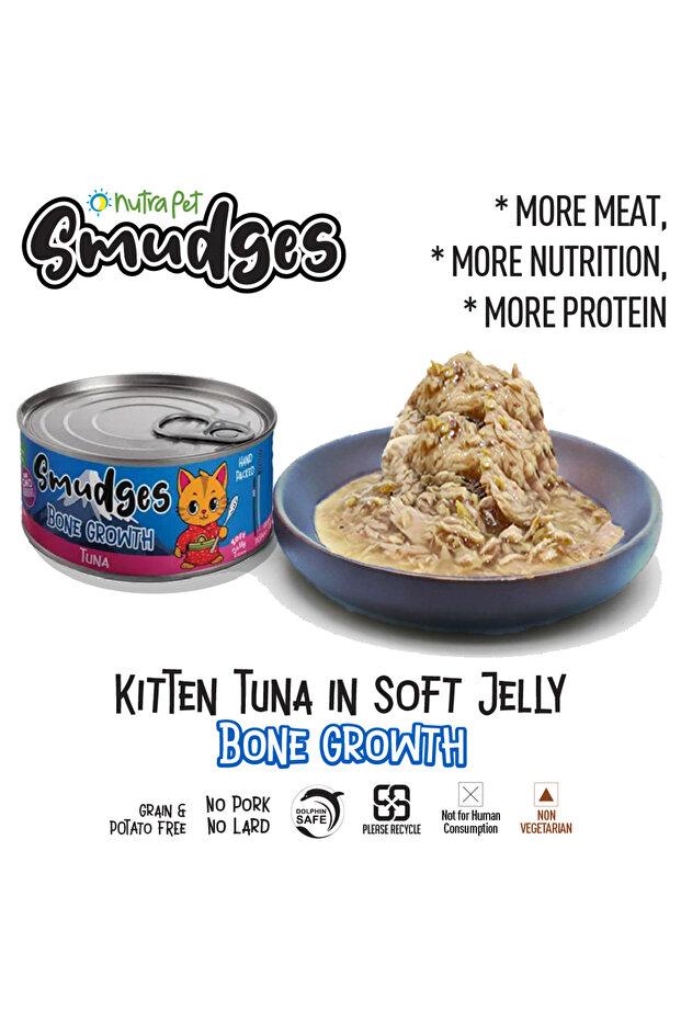 Kitten Tuna Minced In Soft Jelly 60g Pack Of 6