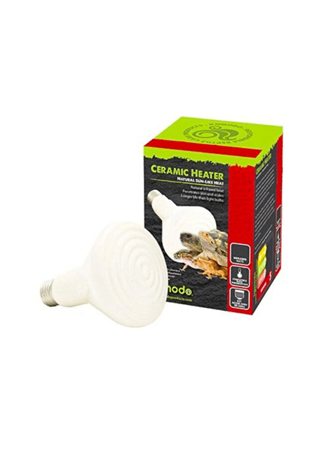 Ceramic Heat Emitter White 100W