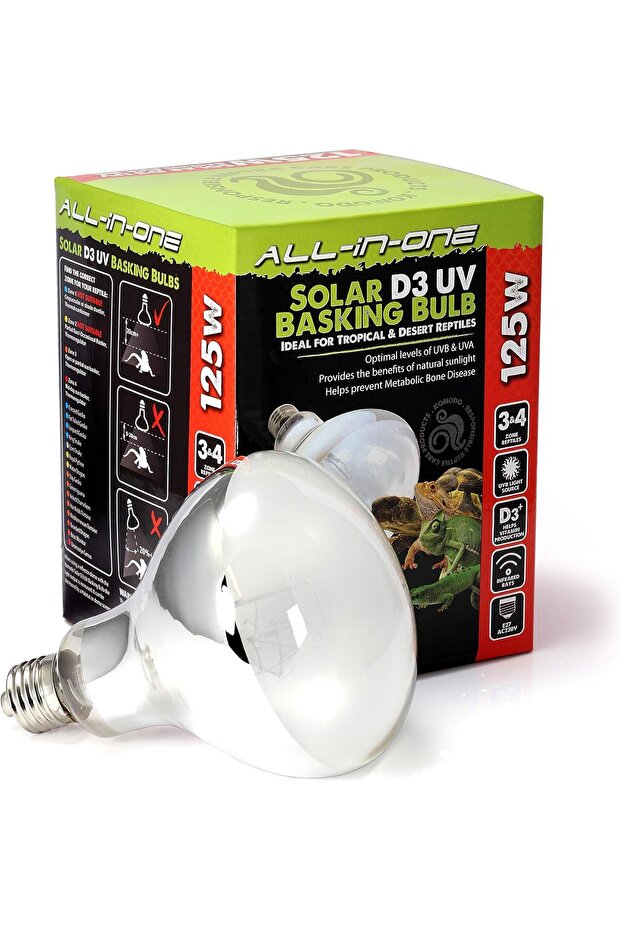Solar D3 UV Basking Bulb 125W