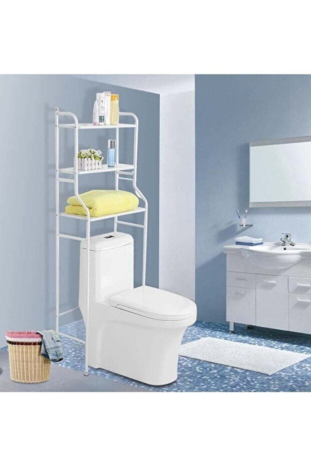 3 Shelf Storage Organizer Space Saver Bathroom Corner Stand