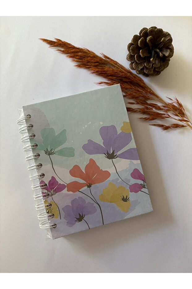Atakids Lizy Planner with Bookmark | 17 X 13cm | Spiral – Striped Page
