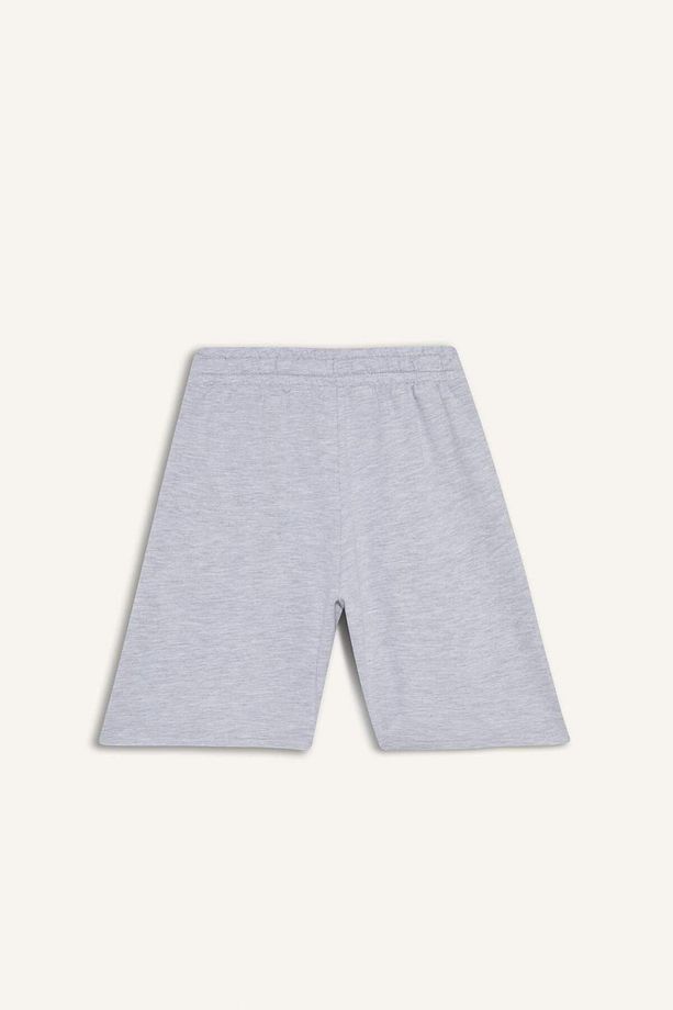 Kız Çocuk Relax Fit Beli Lastikli Basic Düz Şort D9058A825HS - 3