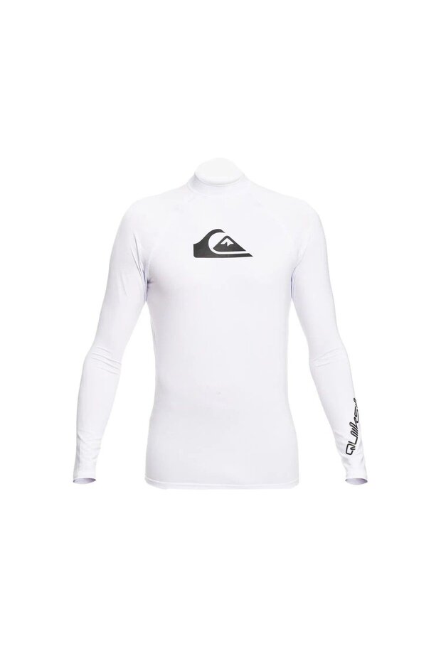 All Time Uv Protection Long Sleeve Adult Swimsuit Eqywr03357-White