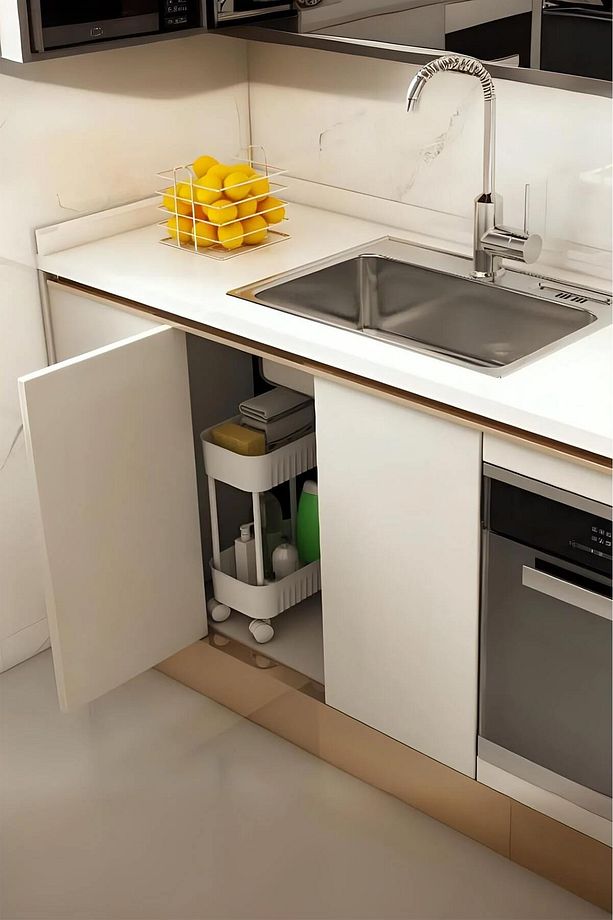 🏠2 KATLI ÇOK AMAÇLI ÇOK ORGANİZER RAF - 3