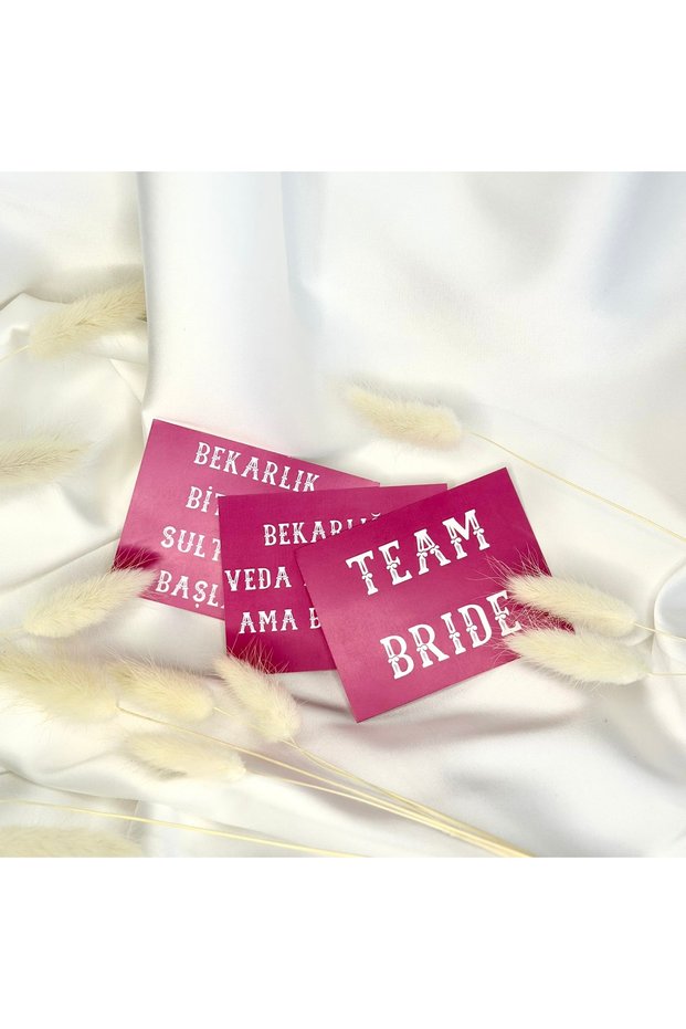 10 Pcs Pink Bachelorette Party Cards / Wedding-After-Bachelorette-Bridesmaid