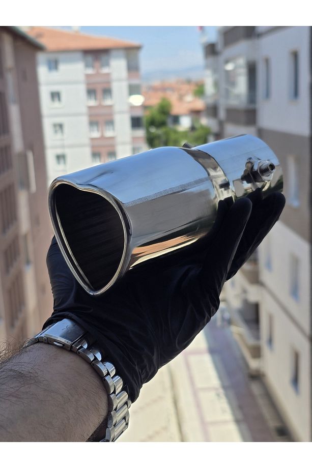 Kalpli Egzoz Ucu Krom - 2