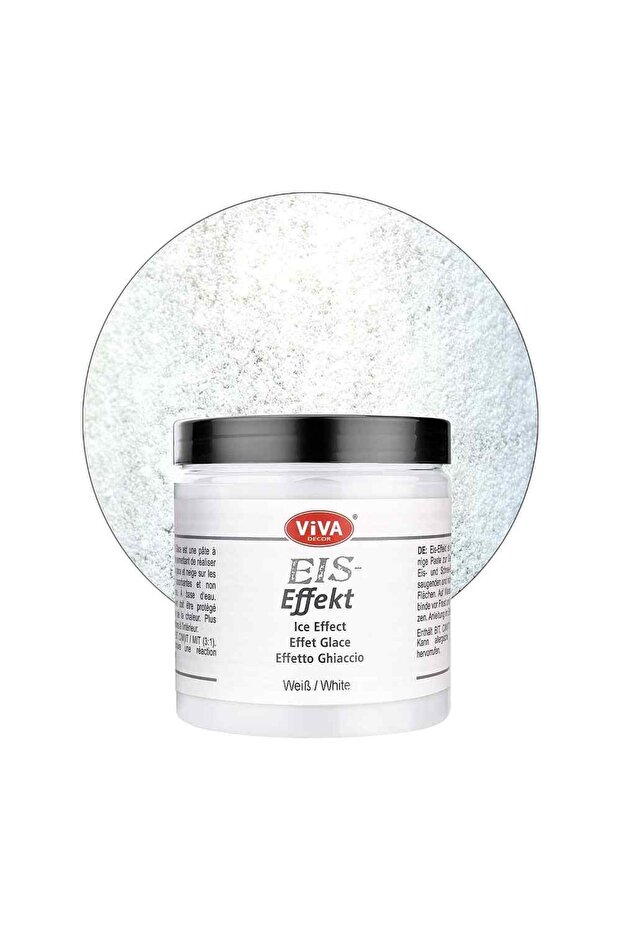 Ice Effect Paste, 250ml White - 2