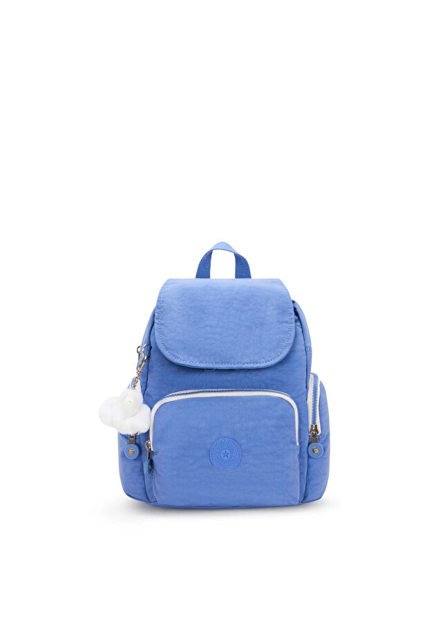 Small Backpack Female Cocktail Blue City Zip Mini I6046-87S