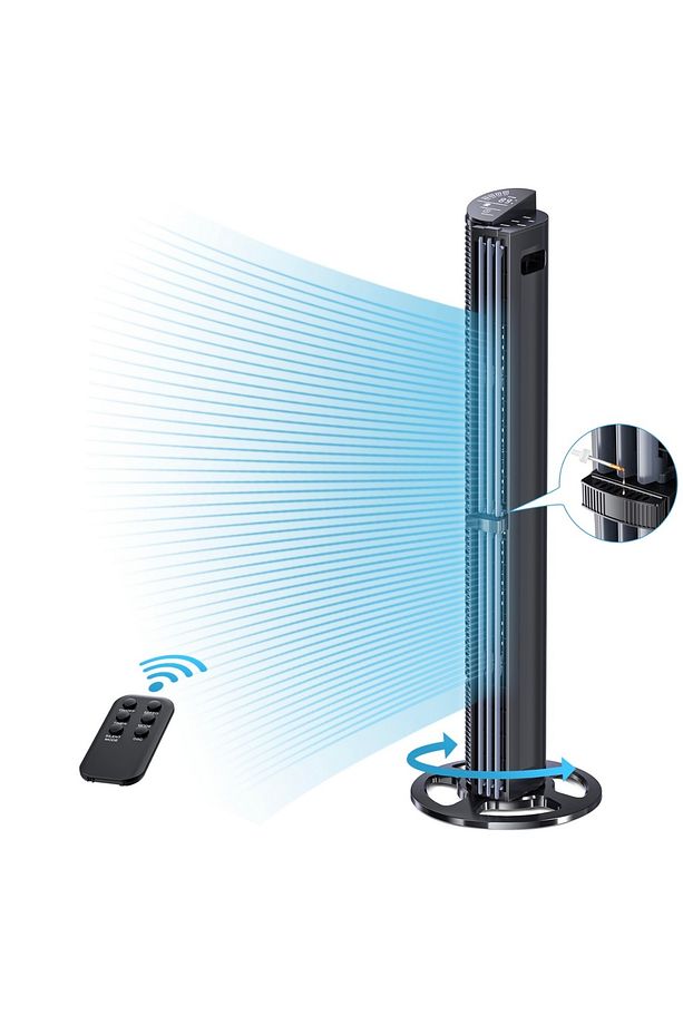 DLC KULE TİPİ VANTİLATÖR 75W KUMANDALI - 1