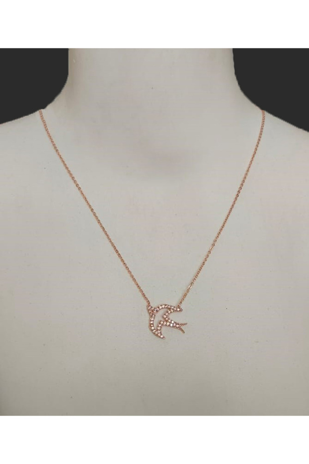 Pink Steel Necklace