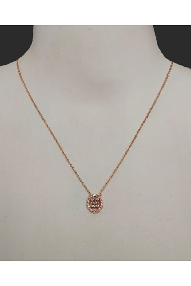 Pink Steel Necklace