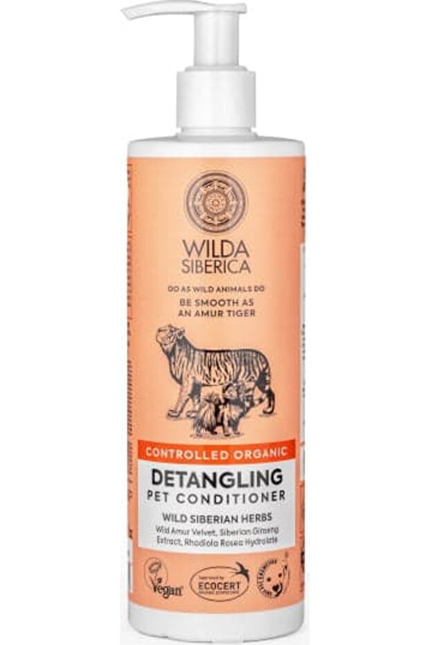 . Controlled Organic, Natural & Vegan Detangling pet conditioner, 400 ml
