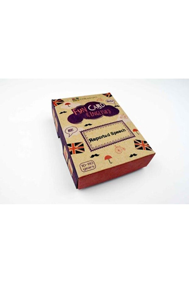 Fun card English, Reported speech - 1