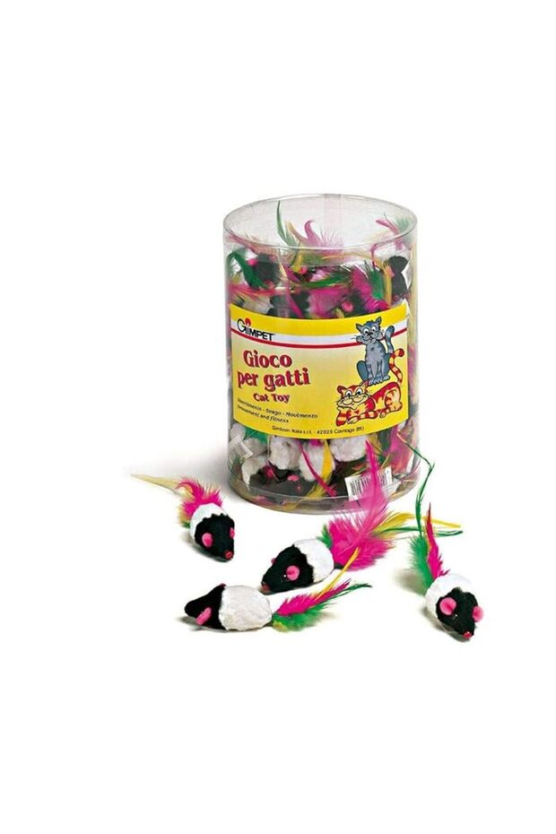 GimBorn Mouse with Feather (100pcs)