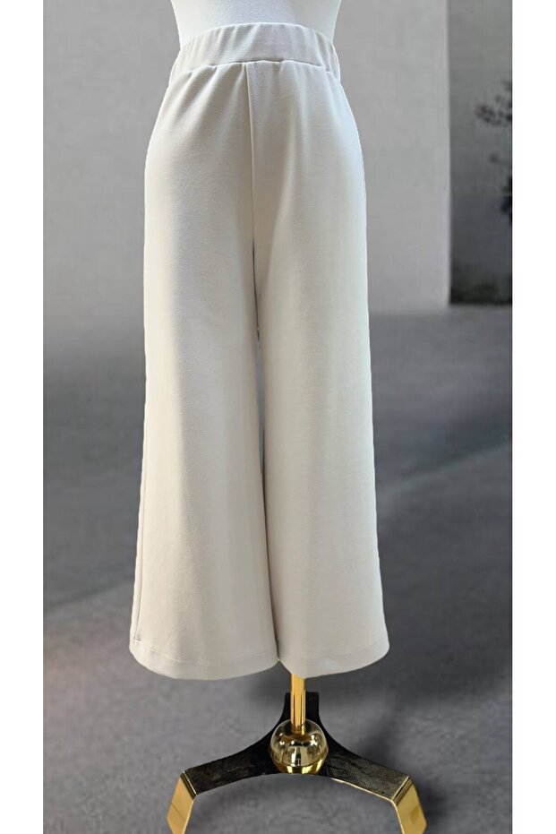 Bambu Kumaş Bilek Boy Pantolon - 1