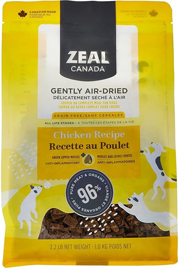Canada Gently Air-Dried Chicken for Dogs - 2.2 lbs / 1Kg