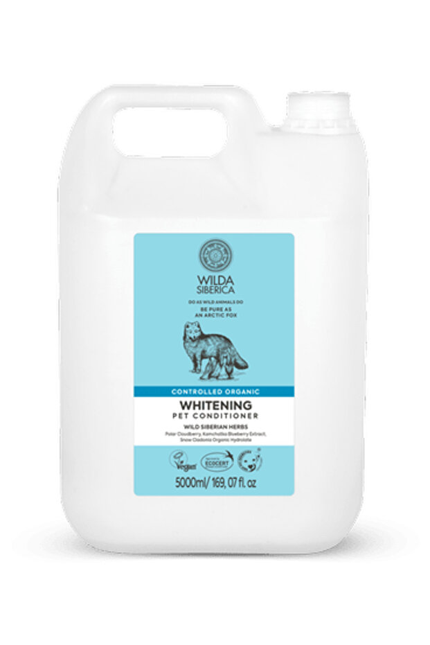 Controlled organic Whitening pet conditioner - 5L