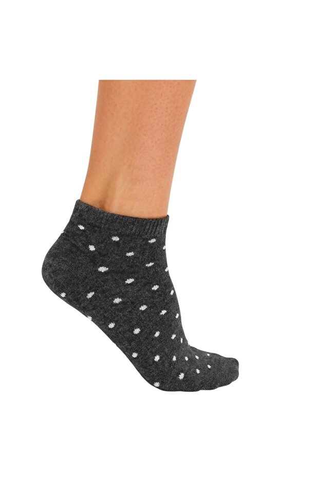 5 чифта дамски памучни чорапи - 2