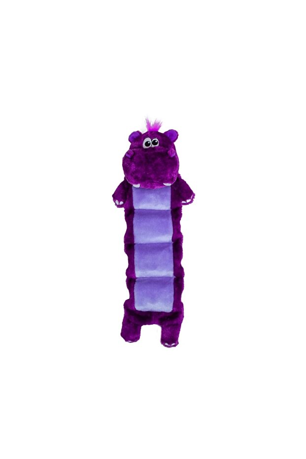 Squeaker Palz Hippo Purple LG