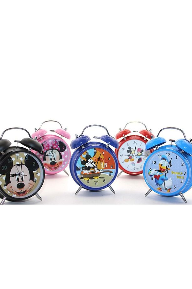 Kuromi, Hello Kitty, Mickey Mouse Masa Üstü Çalar Saat 17*12 Cm - 2