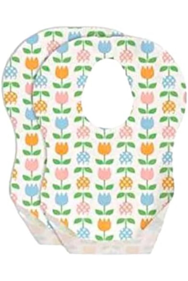 Disposable Waterproof Bibs for Baby/Infant, Ultra-Absorbent, Leak-Proof, Pack of 24