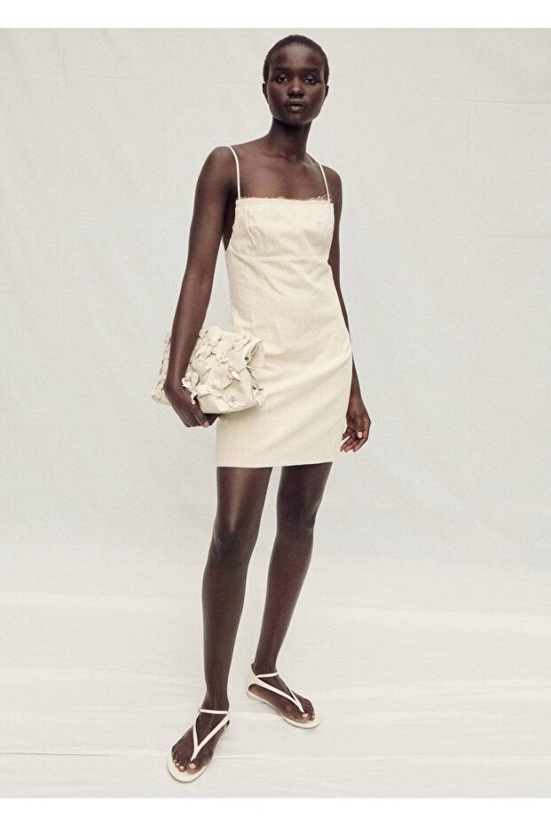 Deri bantlı sandalet - 2