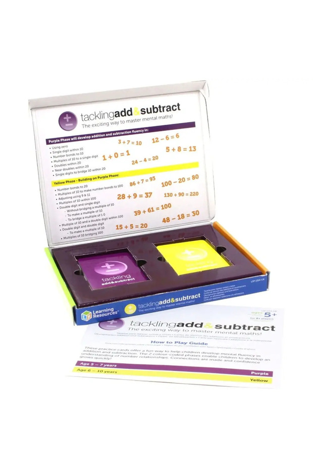 Card game - Learning Resources - Practice addition and subtraction - 2