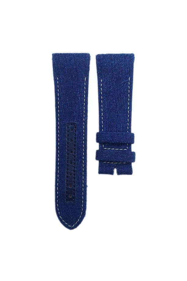 Guess W0040G6 Uyumlu El Yapımı Kot Kumaş Saat Kordonu – Şık ve Dayanıklı Yedek Kayış - 1