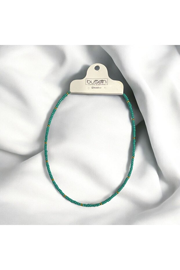 الفيروز قلادة مطرز - 1