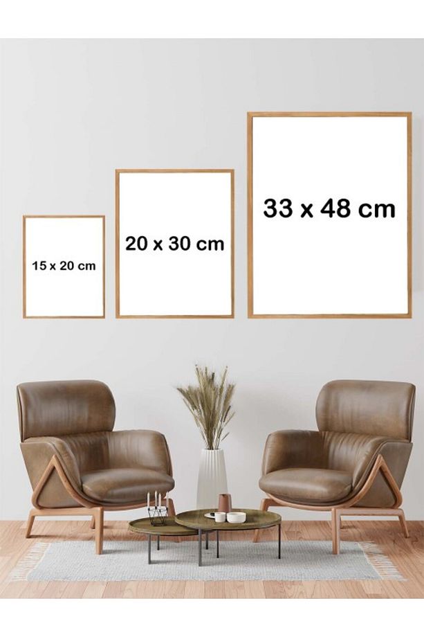Duvar Tablosu Mutfak Tablosu 3 lü Tablo Modern Tablo Çerçeve Görünümlü Bohem Tablo Premium Kalite - 3