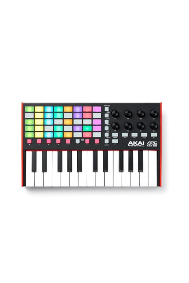 مفتاح APC ٢٥ MKII - وحدة تحكم لوحة مفاتيح MIDI USB لبرنامج Ableton Live | ٢٥ مفتاحًا + مصفوفة ٤٠ لوحة مفاتيح