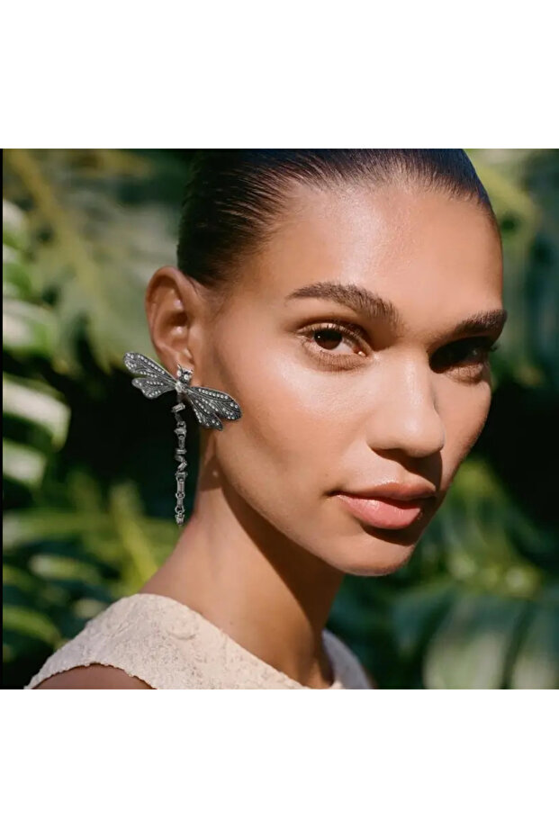 New Season Stone Dragonfly Za Earrings