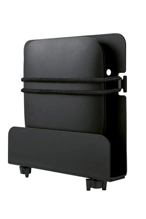 Neomounts AWL-440BL multimedia shelf, Adjustable width 2.4 - 3.8 cm, 5 kg (Black) - 1