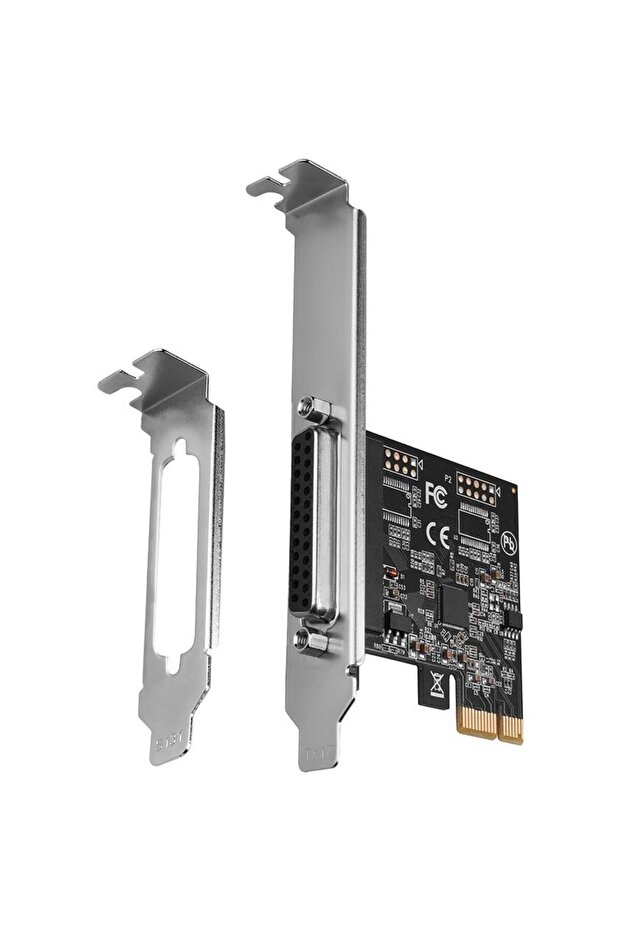 PCI-Express (pci-e) card adapter to 1 x DB25 Serial Port - 1