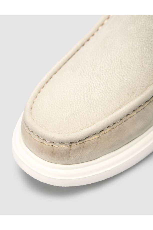 Kum Nubuk Erkek Loafer Ayakkabı - 7