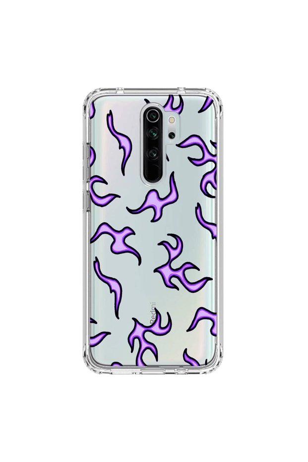 Xiaomi Redmi Note 8 Pro Compatible Transparent Case with Wallpaper 3 Designs
