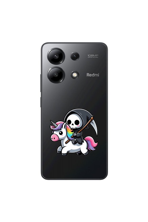 Xiaomi Redmi Note 13 Compatible Transparent Case New Minies 1 Design