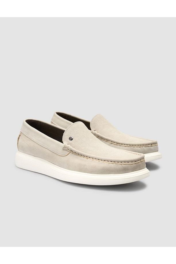 Kum Nubuk Erkek Loafer Ayakkabı - 2