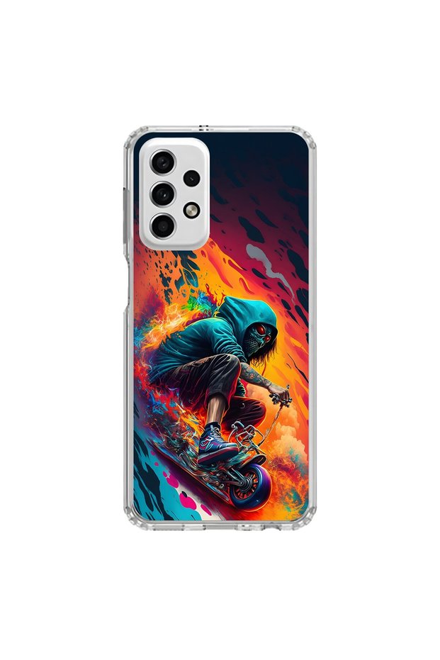 Samsung Galaxy A33 Compatible Transparent Case Aesthetic 5 Design