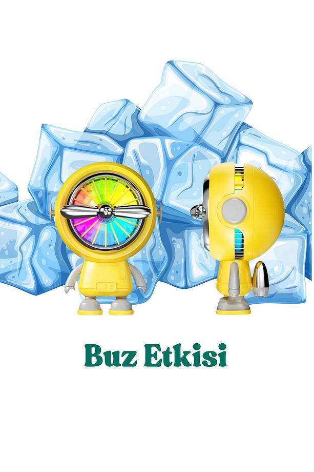 PUBG Mobile İçin Telefon Soğutucu Manyetik Fan iOS Android Uyumlu Turbo Soğutucu - 4
