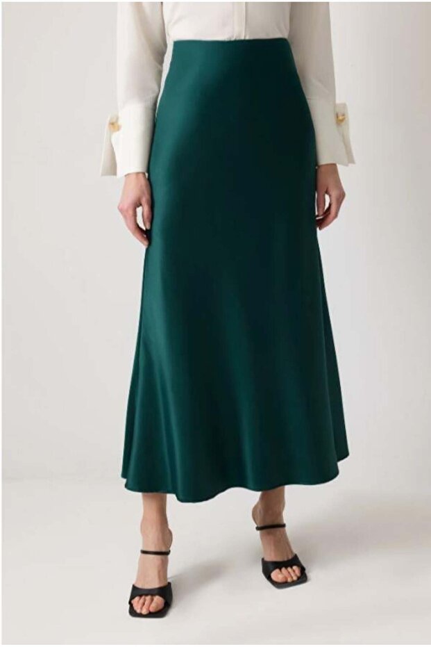 Basic Saten Etek Yeşil - 3