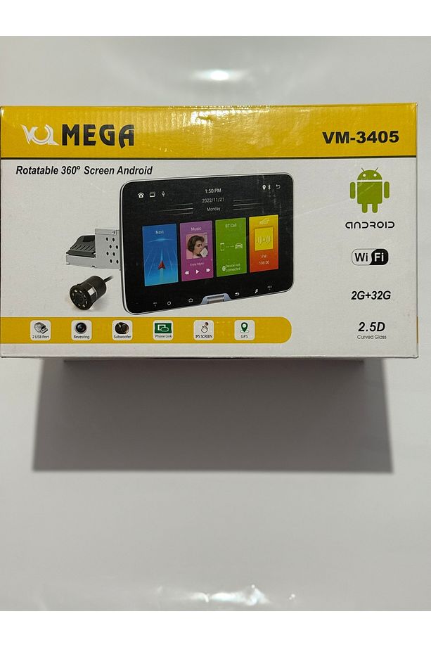 VM-3405 Tablet Multimedya Android 10 İnç 2+32GB Carplay Mirrorlink Oynar Başlık - 2