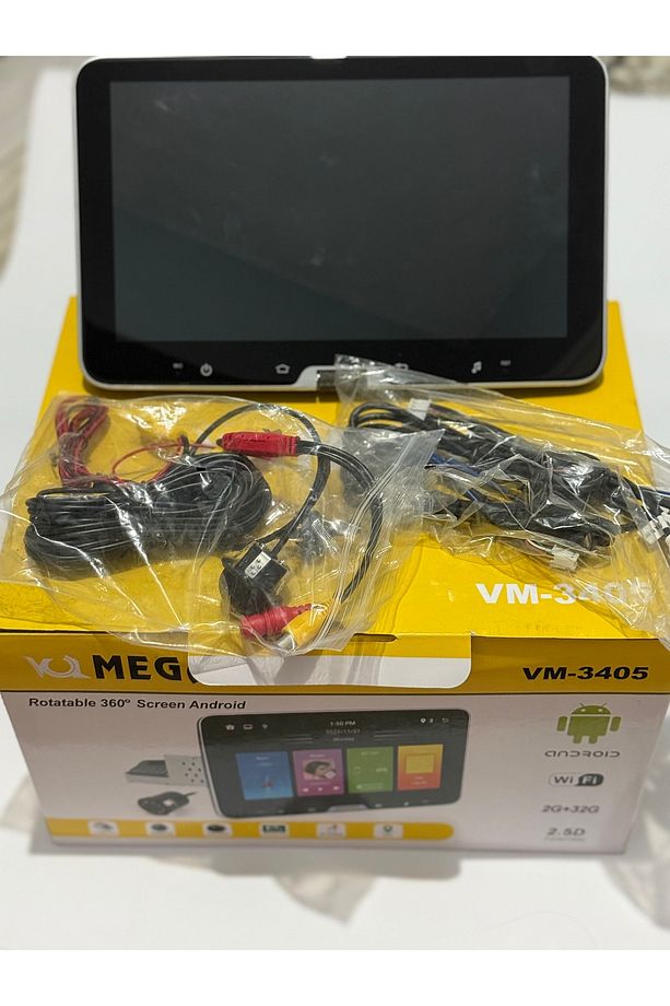 VM-3405 Tablet Multimedya Android 10 İnç 2+32GB Carplay Mirrorlink Oynar Başlık - 1