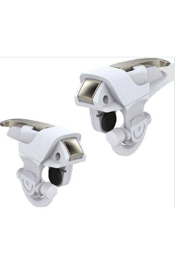 Pubg Oyun Konsolu Aparatı Ateş Tetik Mükemmel Hassasiyet Gamepad Joystick White - 1