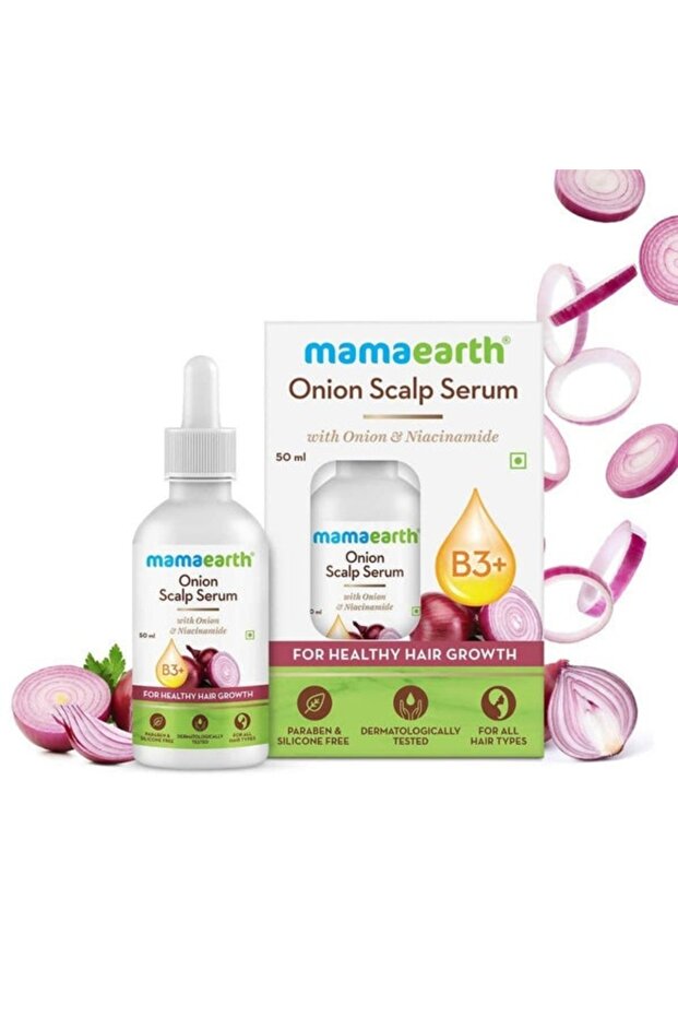 Onion Scalp Serum 50 ml For Hair Fall Control & Healthy Scalp with Onion & Niacinamide - 5