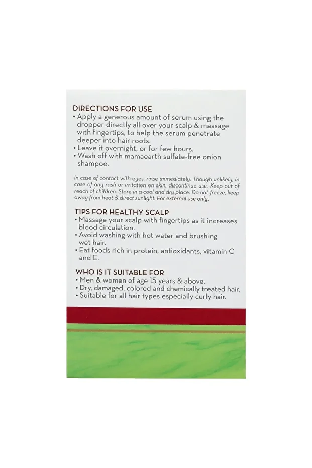 Onion Scalp Serum 50 ml For Hair Fall Control & Healthy Scalp with Onion & Niacinamide - 2