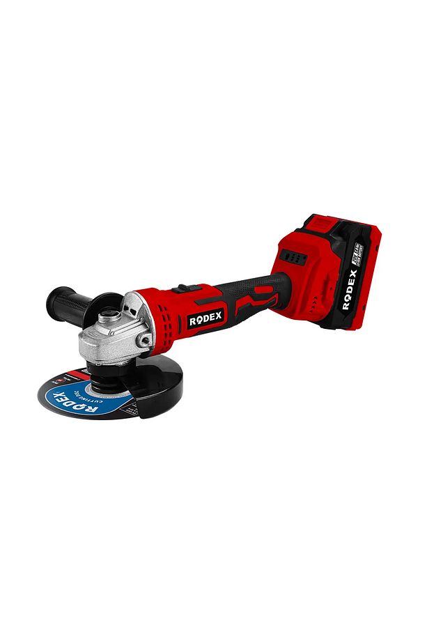Rodex Akülü Şarjlı Avuç Taşlama Spiral Makinesi 20 Volt 4.0 mAh 115 - 125 mm Disk Çapı Kömürsüz - 5